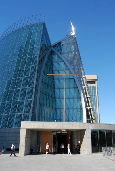 Cathedral of Christ the Light, Oakland, CA; photo credit: Rev. Jeffrey Keyes, CPPS
